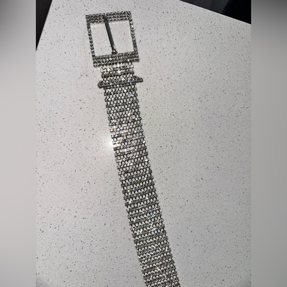 Sparkling Rhinestone Belt